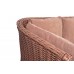 Купить диван Аделина угловой с одним подлокотником из искусственного ротанга от Restor®
