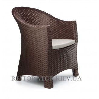 Кресло плетеное из полиротанга Комфорт - Restor®