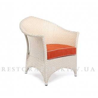 Кресло плетеное из полиротанга Марокко лаундж (классическое плетение) - Restor®