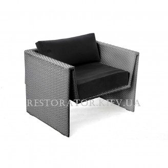 Кресло плетеное из полиротанга Оригами - Restor®