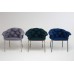 Кресло Элеонор из прочной стали, плетёное мягкой подушкой - Restor®