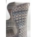 Кресло из алюминия и широкой ленты полиротанга Глория - Restor®