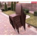 Плетёный стул Klasik-1500, Техноротанг (Искусственный ротанг), Всесезонная мебель, для летней площадки, террассы....