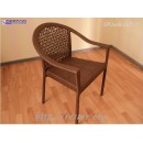 Кресло плетёное Klasik-1501.1, техноротанг (искусственный ротанг), всесезонное, для летней площадки, террассы....