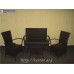 Плетёный стол Klasik-1508, Техноротанг (Искусственный ротанг), Всесезонная мебель, для летней площадки, террассы....