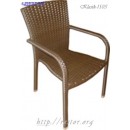 Кресло плетёное Klasik-1503, Палермо из техноротанга (искусственного ротанга), всесезонное, для летней площадки, террассы....