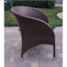 Плетёное кресло Klasik-1507 Монтана, Техноротанг (Искусственный ротанг), Всесезонное, для летней площадки, террассы....