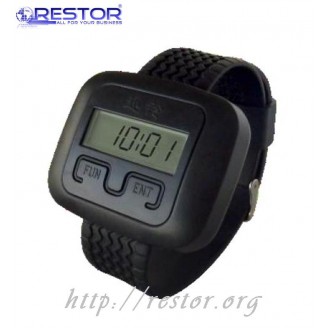 Пейджер официанта, в форме наручных часов Pager Watches HCM-5000 Restor ®